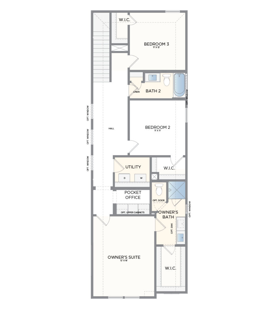 Second Floor floor plan
