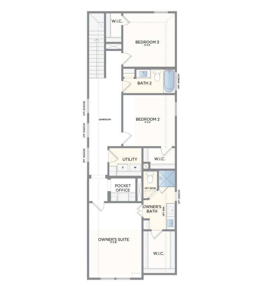 Second Floor floor plan
