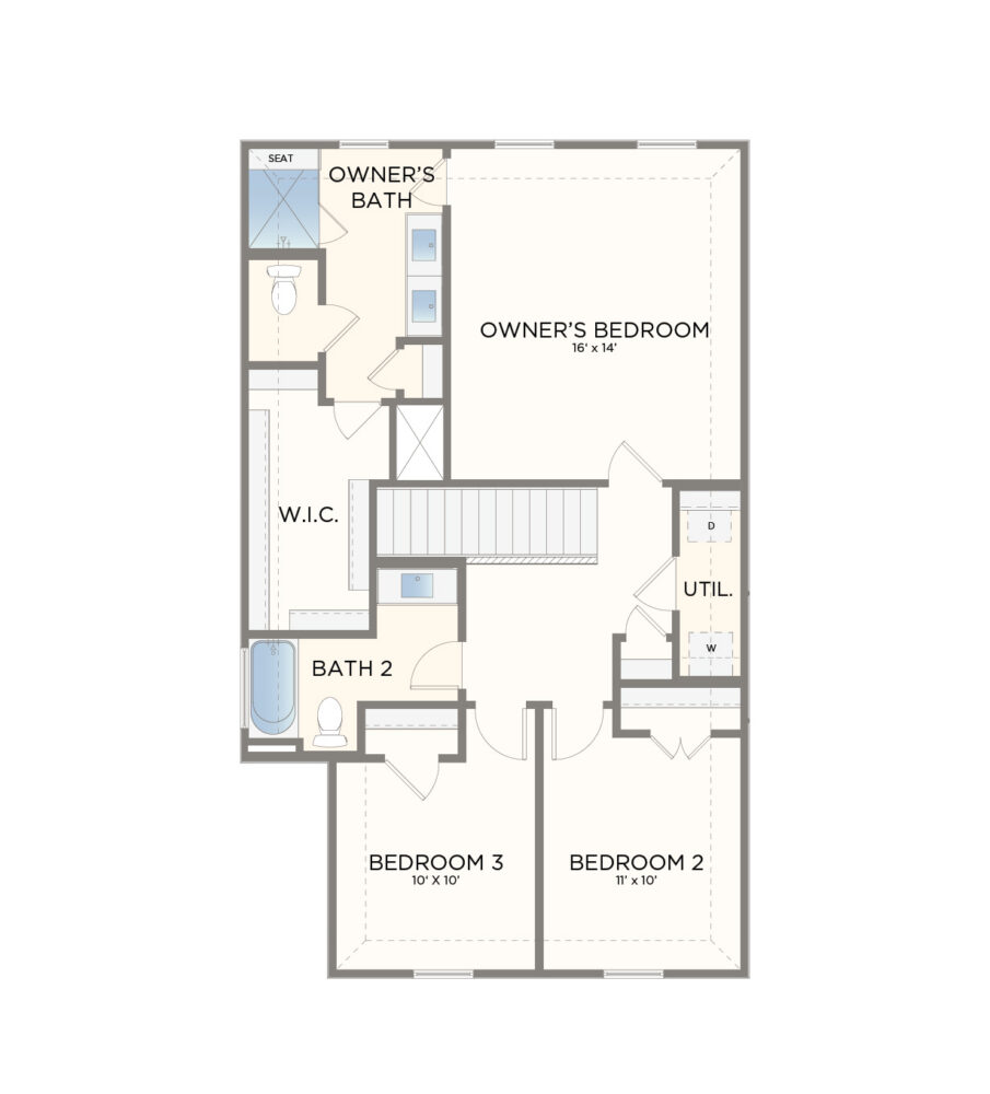 Second Floor floor plan