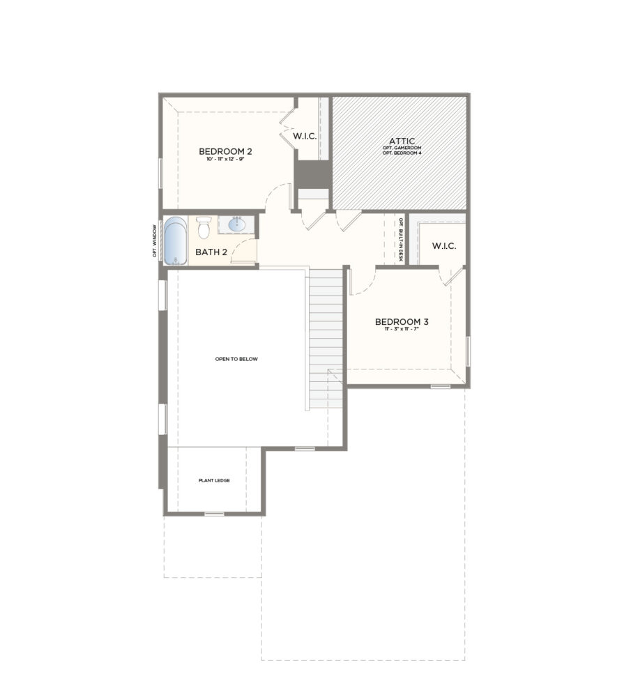 Second Floor floor plan