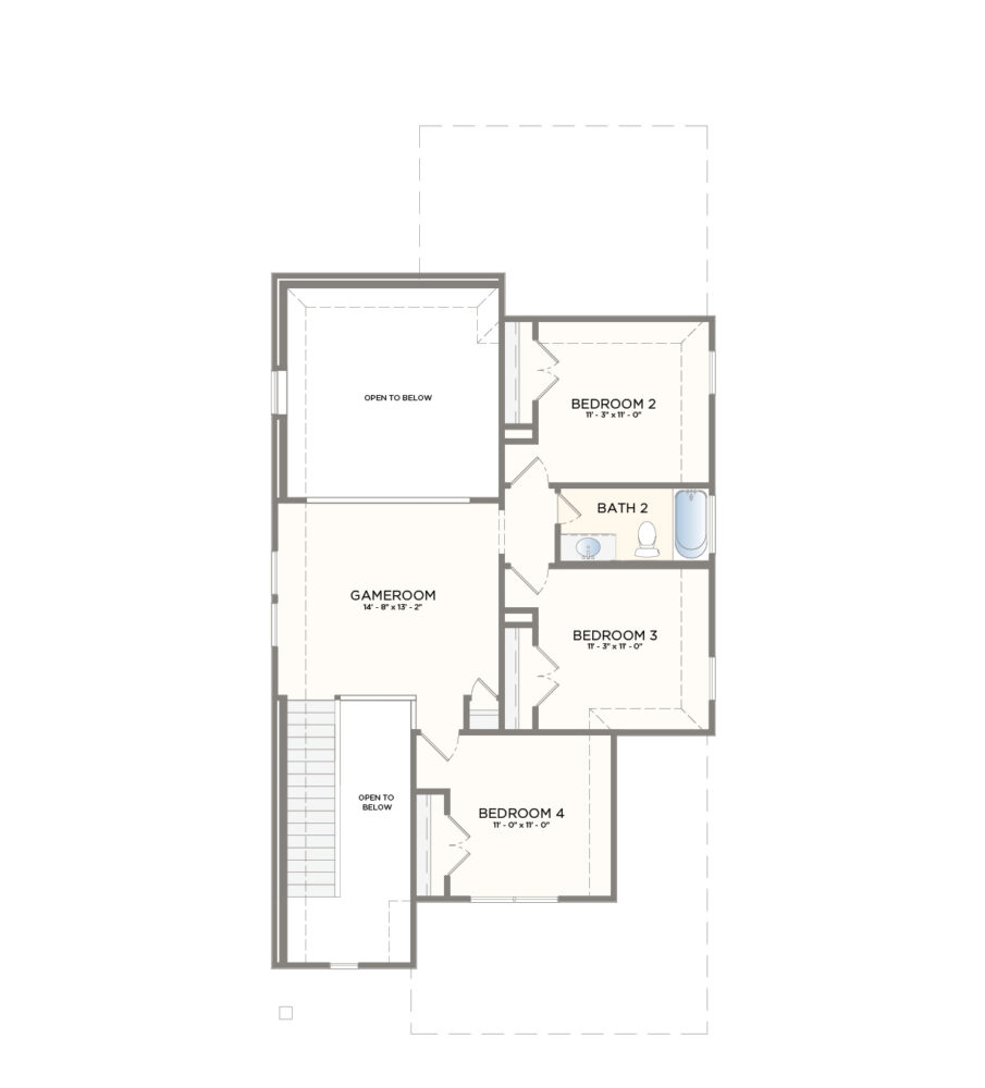 Second Floor floor plan