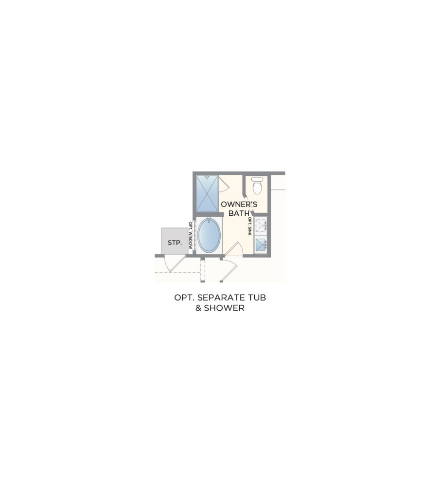 Options floor plan