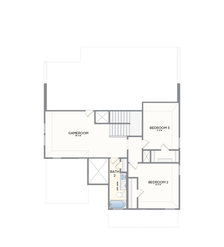 Second Floor floor plan