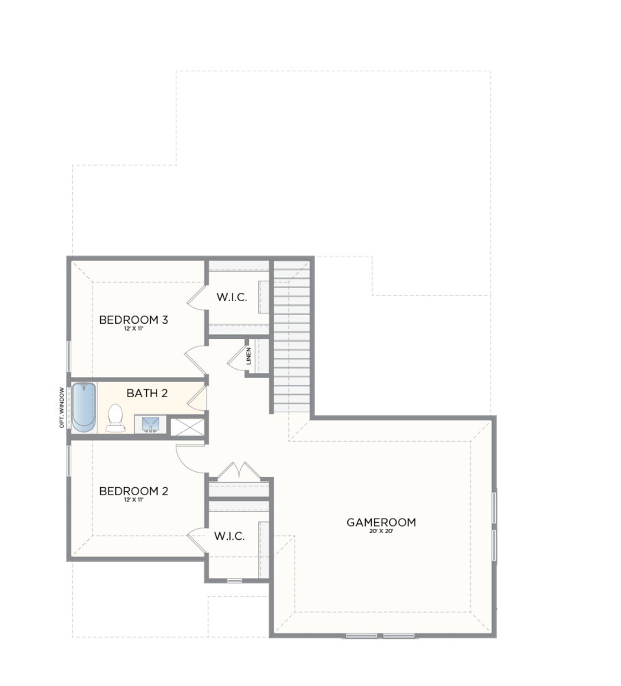 Second Floor floor plan