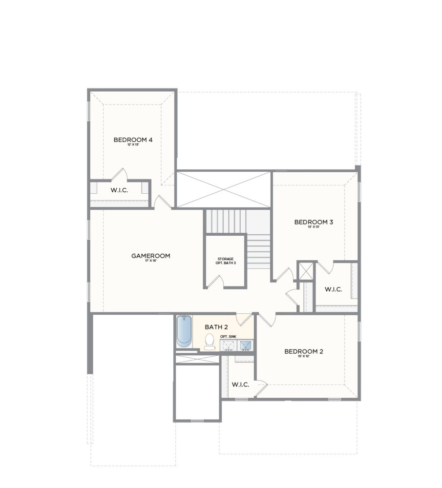 Second Floor floor plan
