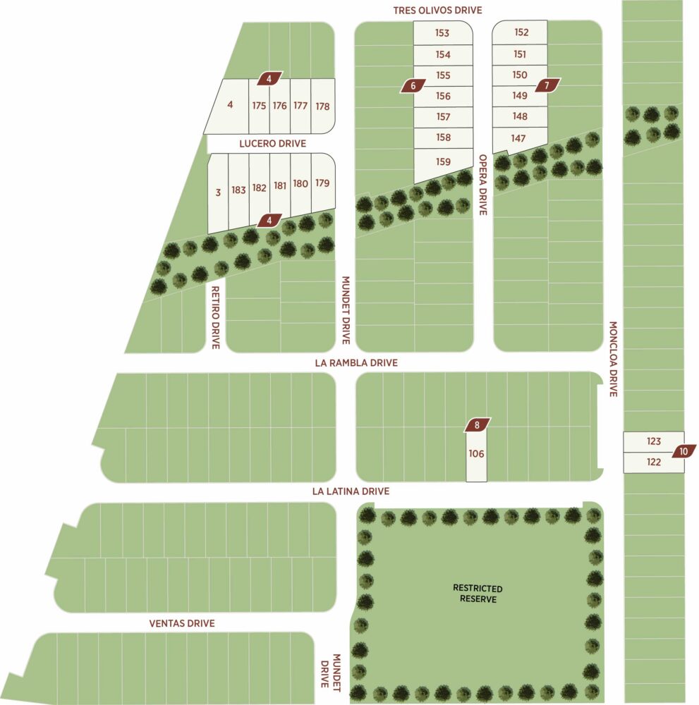 Alicante Site Plan